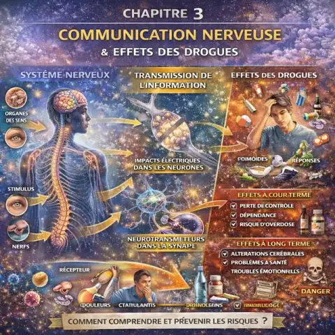 Communication nerveuse et drogues