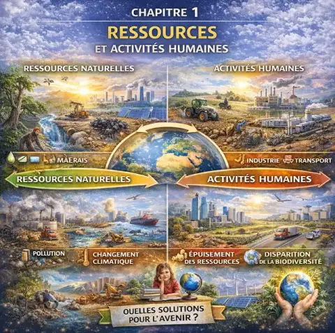 Ressources naturelles et activités humaines