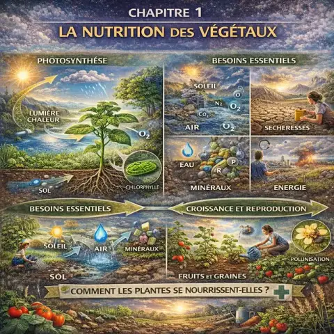 La nutrition des végétaux