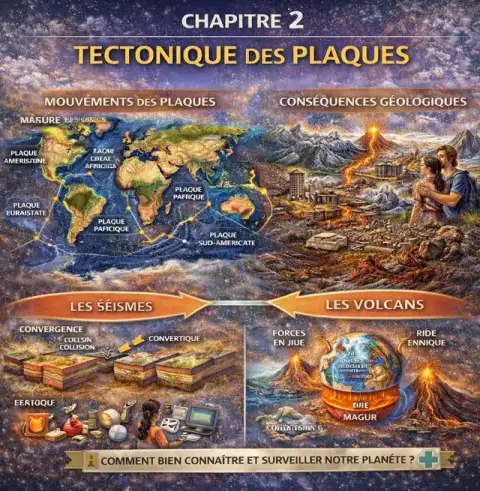 La tectonique des plaques