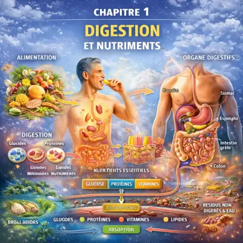 Digestion et nutriments