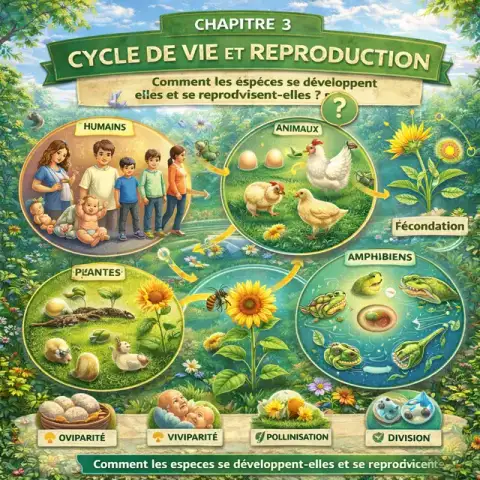 Cycle de vie et reproduction